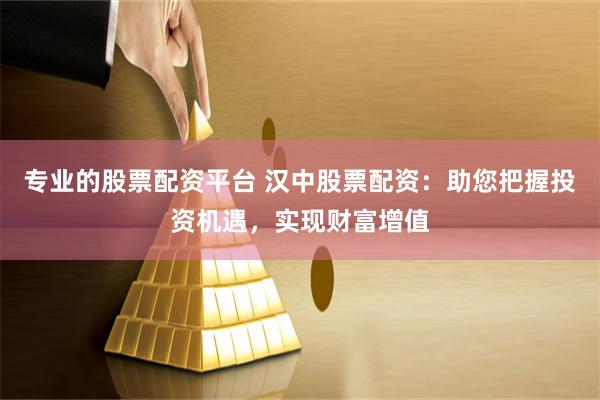 专业的股票配资平台 汉中股票配资:助您把握投资机遇,实现财富增值